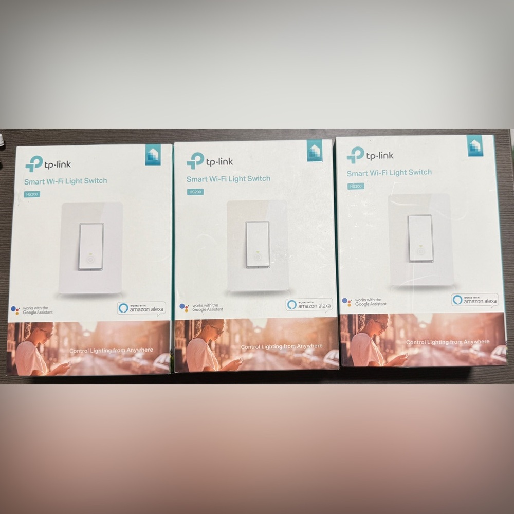🆕 Kasa Smart Light Switch HS200, Single Pole 2.4GHz Wi-Fi Light Switch